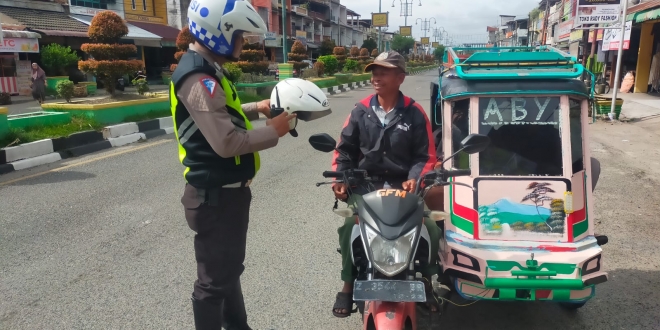 Patroli Lalu Lintas Dlm Rangka Ops Patuh Seulawah Di Wilkum Polres Aceh Tenggara